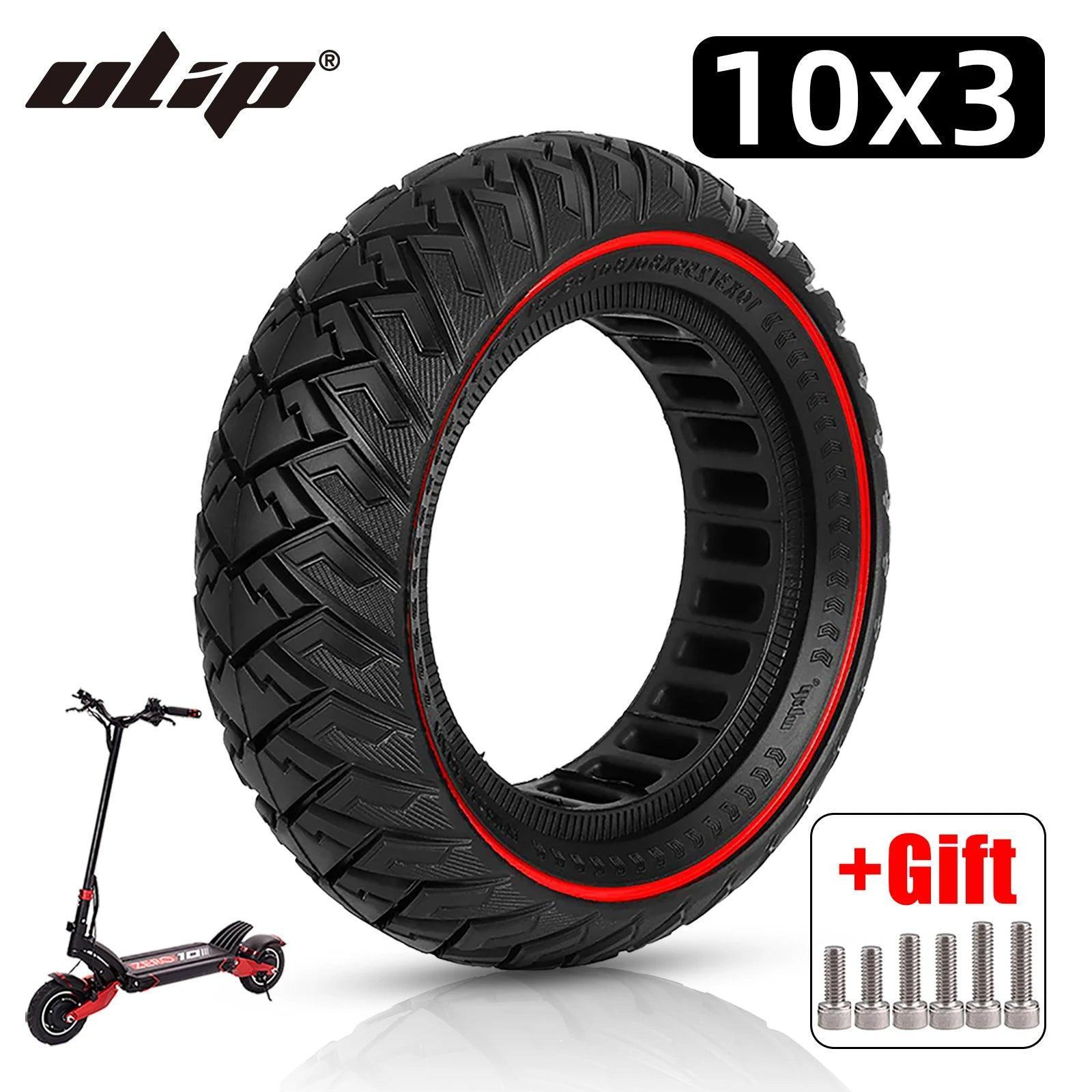 ULIP 10x3 Thickened Off-road Stab-proof Solid Tire For Zero 10x/Kaabo - VirtuousWares.Store