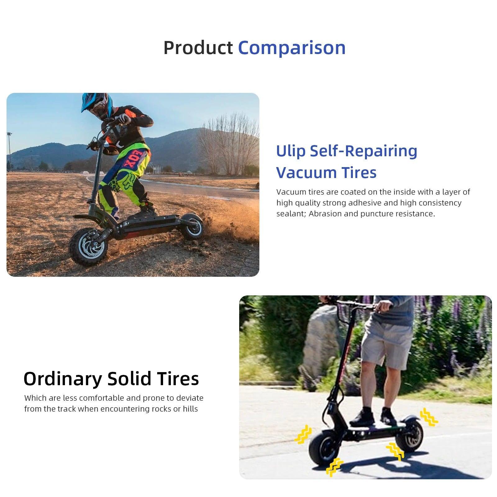 Ulip 90/65-6.5 Off-Road Self-healing Tire Built-in Glue For Dualtron - VirtuousWares.Store