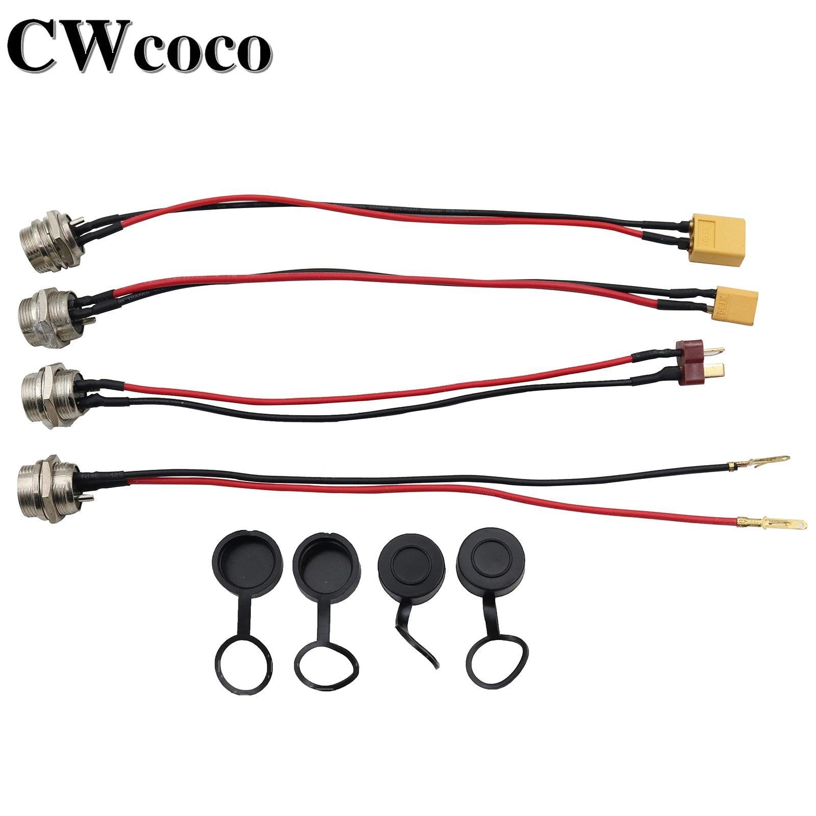 Universal Electric Scooter Charging Interface Power Cable Charging - VirtuousWares.Store