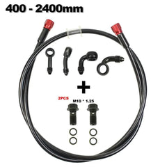 Universal M10 Motorcycle Steel Hydraulic Brake Clutch Line Hose Tube - VirtuousWares.Store