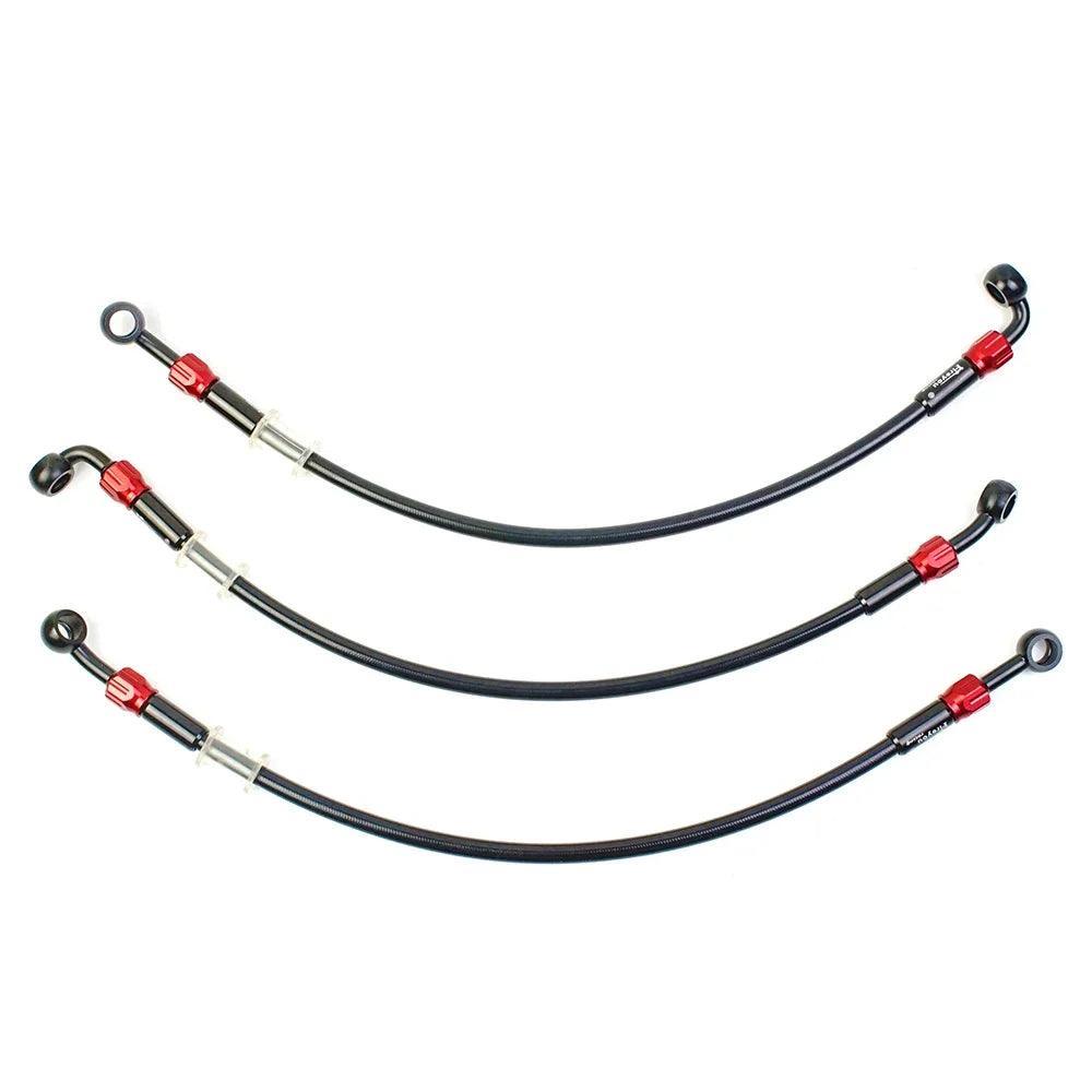 Universal M10 Motorcycle Steel Hydraulic Brake Clutch Line Hose Tube - VirtuousWares.Store
