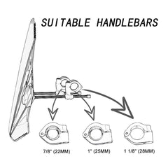 Universal Motorcycle Windscreen Windshield Screen Deflector For Surron - VirtuousWares.Store