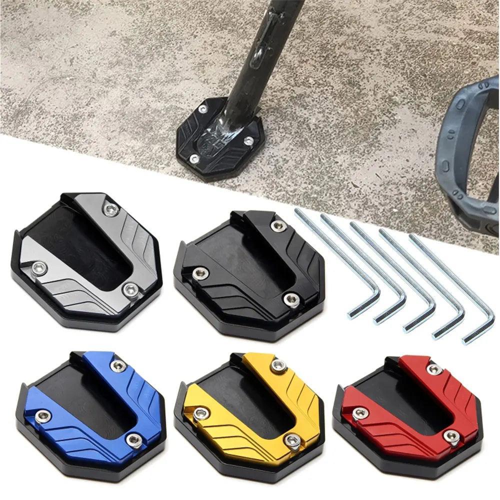 Universal Scooter Motorcycle Bike Kickstand Extender Foot Side Stand - VirtuousWares.Store