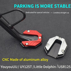 Universal Scooter Motorcycle Bike Kickstand Extender Foot Side Stand - VirtuousWares.Store