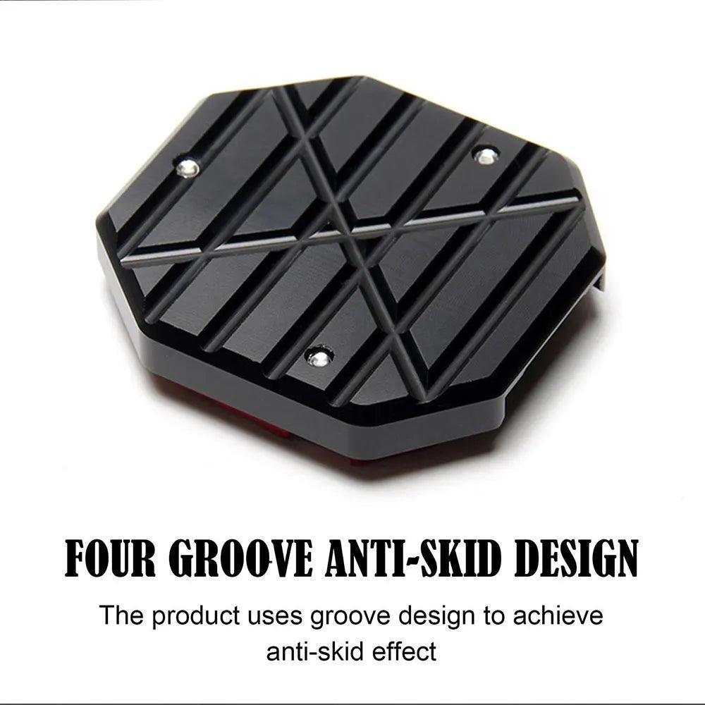 Universal Scooter Motorcycle Bike Kickstand Extender Foot Side Stand - VirtuousWares.Store
