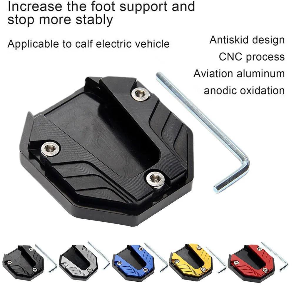 Universal Scooter Motorcycle Bike Kickstand Extender Foot Side Stand - VirtuousWares.Store