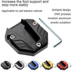Universal Scooter Motorcycle Bike Kickstand Extender Foot Side Stand - VirtuousWares.Store