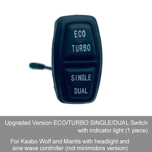 Upgraded Switch with Indicator Light ECO TURBO SINGLE DUAL Button for - VirtuousWares.Store