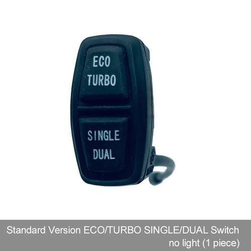 Upgraded Switch with Indicator Light ECO TURBO SINGLE DUAL Button for - VirtuousWares.Store