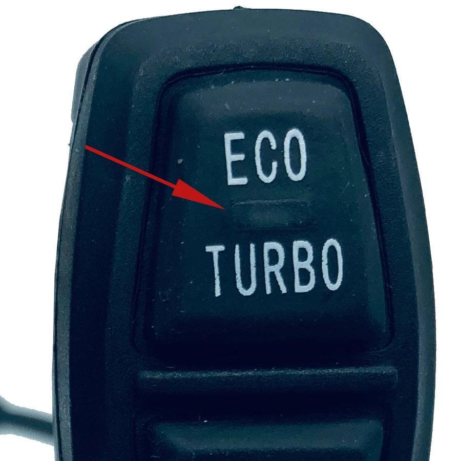 Upgraded Switch with Indicator Light ECO TURBO SINGLE DUAL Button for - VirtuousWares.Store