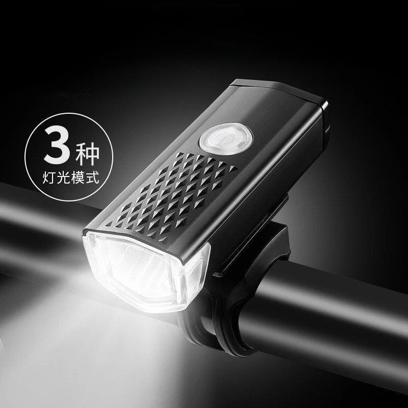 USB Rechargeable Waterproof Mountain Bike Lamp Warning Cycling - VirtuousWares.Store