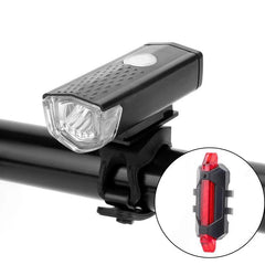 USB Rechargeable Waterproof Mountain Bike Lamp Warning Cycling - VirtuousWares.Store