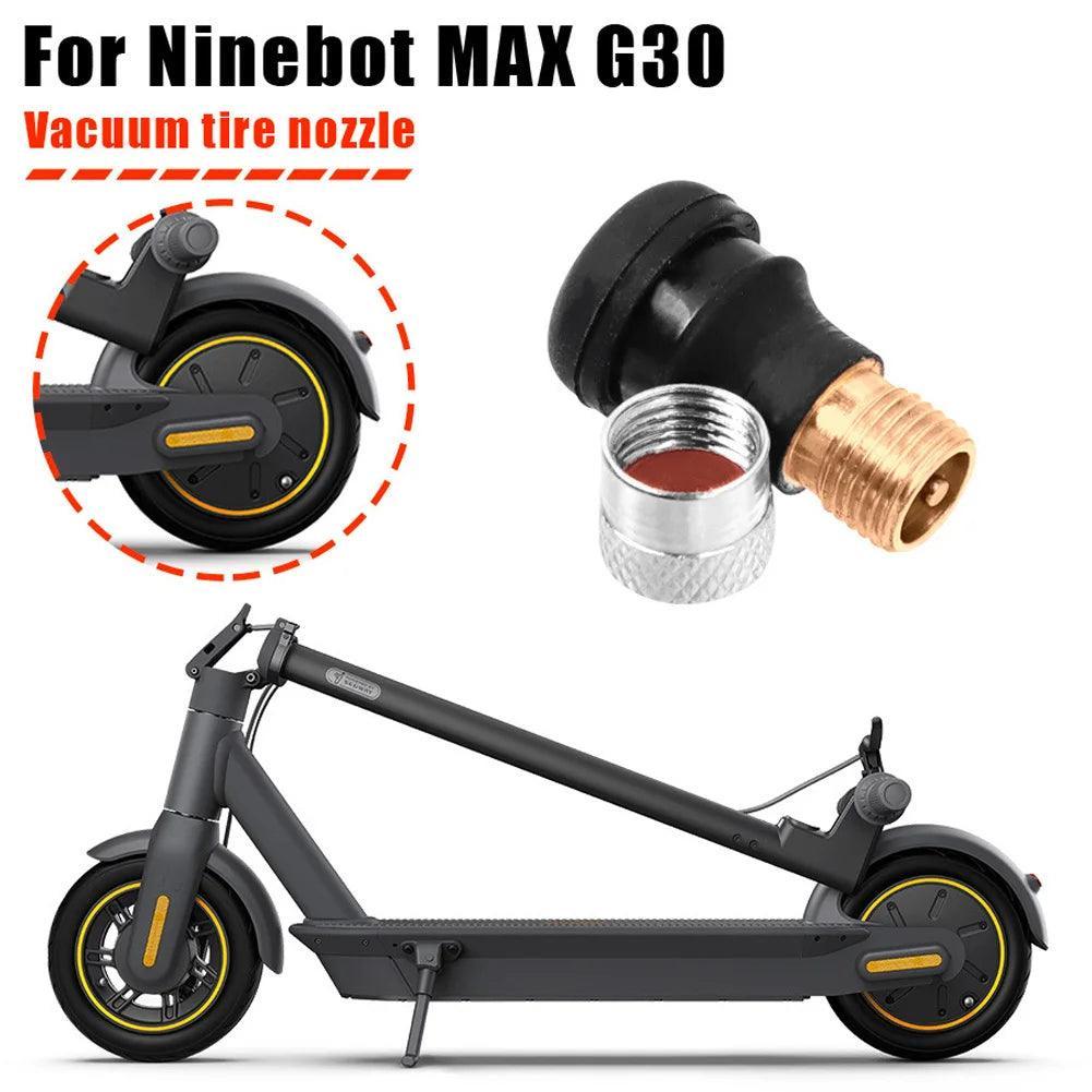 Vacuum Tubeless Air Valve For Ninebot Max G30 Tires Segway Electric - VirtuousWares.Store