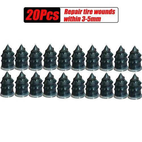 Vacuum Tyre Repair Nail Set Kit for Wheels Car Motorcycle Scooter - VirtuousWares.Store