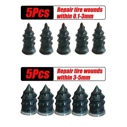 Vacuum Tyre Repair Nail Set Kit for Wheels Car Motorcycle Scooter - VirtuousWares.Store