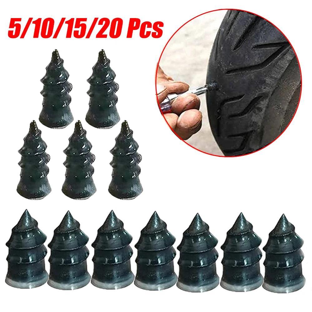 Vacuum Tyre Repair Nail Set Kit for Wheels Car Motorcycle Scooter - VirtuousWares.Store
