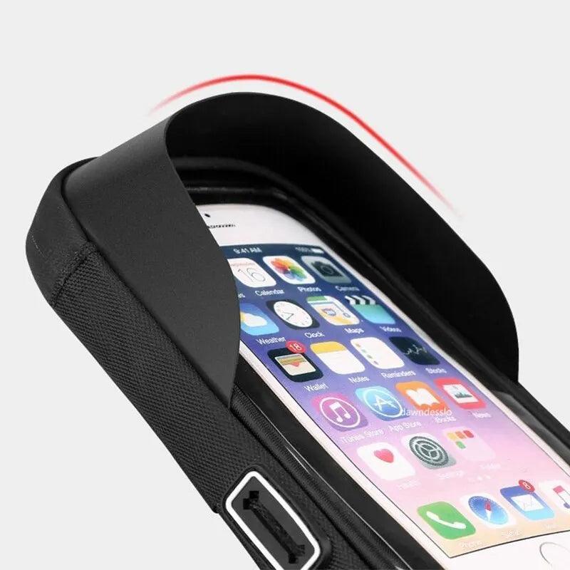 Waterproof Rainproof Bicycle Phone Holder Stand Motorcycle Handlebar - VirtuousWares.Store