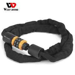 WEST BIKING Anti-theft MTB Road Bike Password Lock Portable Safety - VirtuousWares.Store