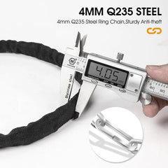 WEST BIKING Anti-theft MTB Road Bike Password Lock Portable Safety - VirtuousWares.Store