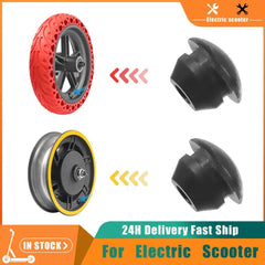Wheel Air Hole Solid Tire Wheel Hub Cap Rubber Plug for Xiaomi M365 - VirtuousWares.Store