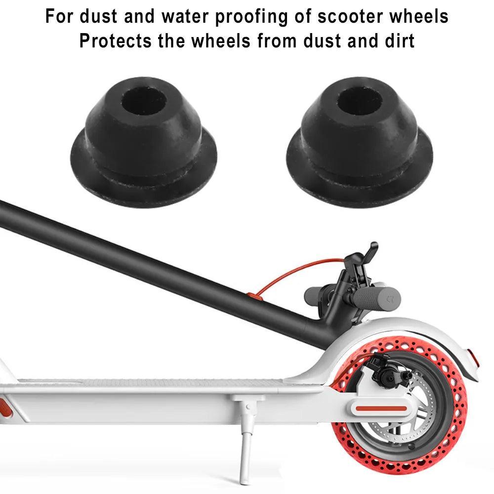 Wheel Air Hole Solid Tire Wheel Hub Cap Rubber Plug for Xiaomi M365 - VirtuousWares.Store