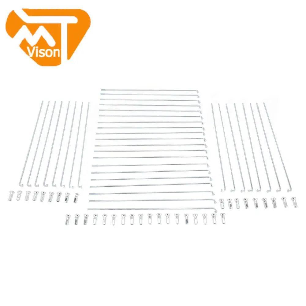 Wheel Spokes Nipples Motorcycle Accessories Iron 212mm Front 216mm - VirtuousWares.Store