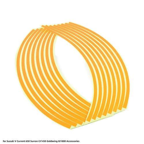 Wheel Sticker Reflective Rim Stripe Tape Motorcycle Stickers for - VirtuousWares.Store