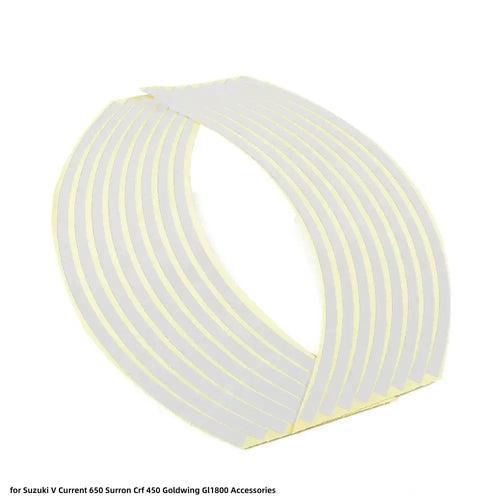 Wheel Sticker Reflective Rim Stripe Tape Motorcycle Stickers for - VirtuousWares.Store