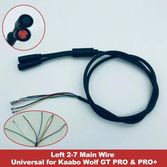 Wolf GT Main Wire Cables Mainline TFT Minimotors Line for Kaabo Wolf - VirtuousWares.Store