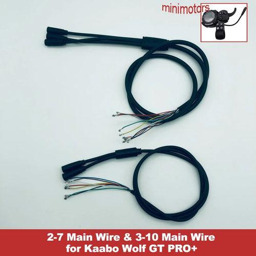 Wolf GT Main Wire Cables Mainline TFT Minimotors Line for Kaabo Wolf - VirtuousWares.Store