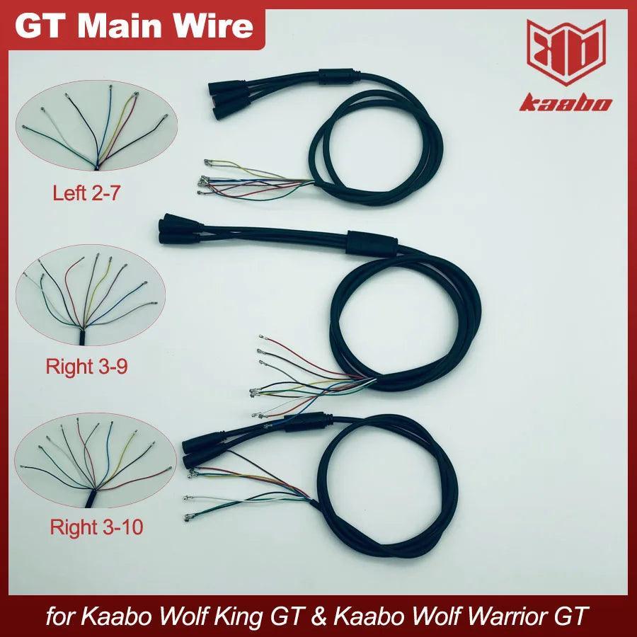 Wolf GT Main Wire Cables Mainline TFT Minimotors Line for Kaabo Wolf - VirtuousWares.Store