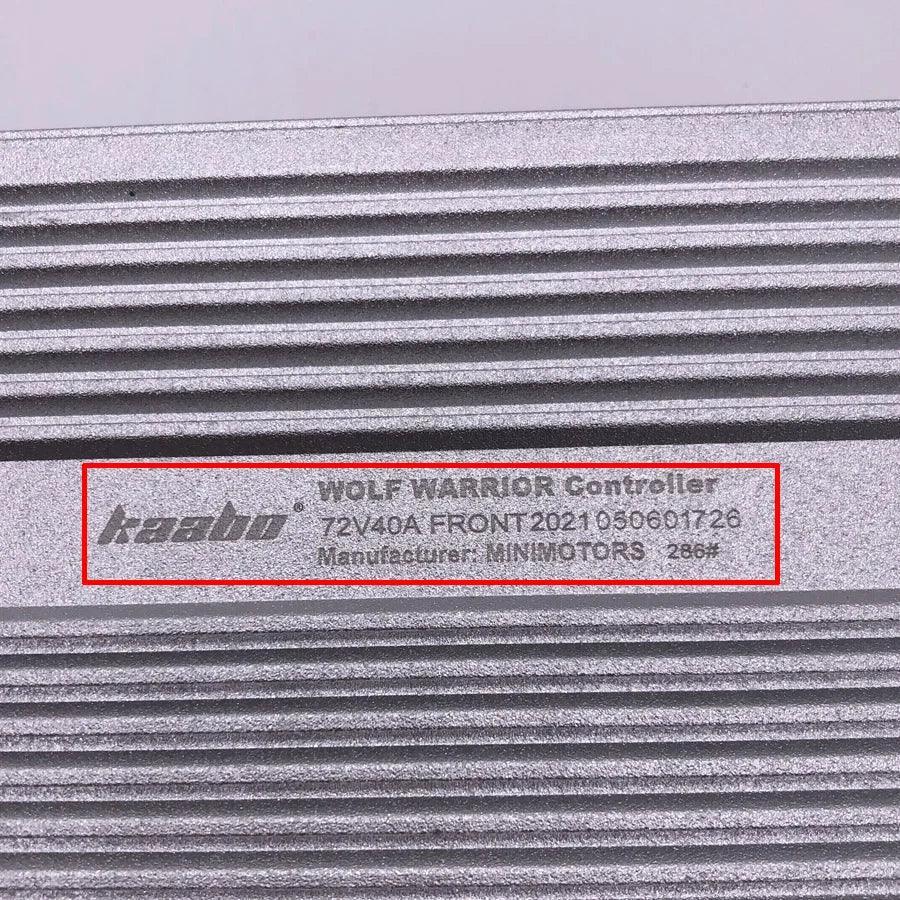 Wolf King 72V 40A Controller Minimotors Version 72V40A for Kaabo Wolf - VirtuousWares.Store