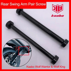 Wolf Pair Screw M15x164 M12x158 Rear Swing Arm Butt Screw for Kaabo - VirtuousWares.Store