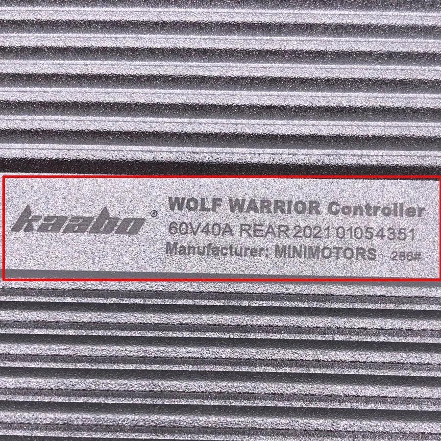 WW 60V 40A Controller Minimotors Version High Type 60V40A for Kaabo - VirtuousWares.Store
