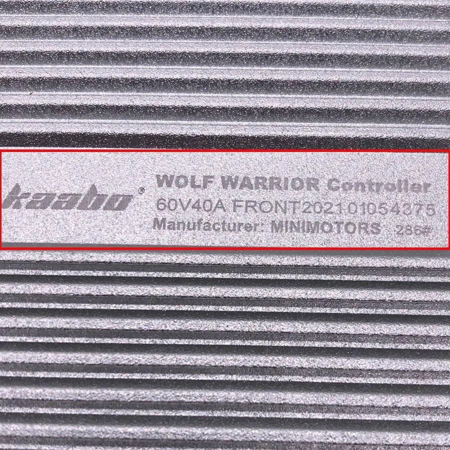WW 60V 40A Controller Minimotors Version High Type 60V40A for Kaabo - VirtuousWares.Store