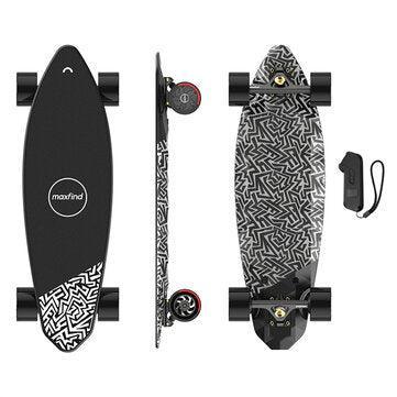 [USA DIRECT] Maxfind Max2pro X Electric Skateboard 36V 6.4AH Battery 650W*2 Dual Motors 3.5inch Tires 35KM Max Mileage 100KG Max Load - VirtuousWares:Global